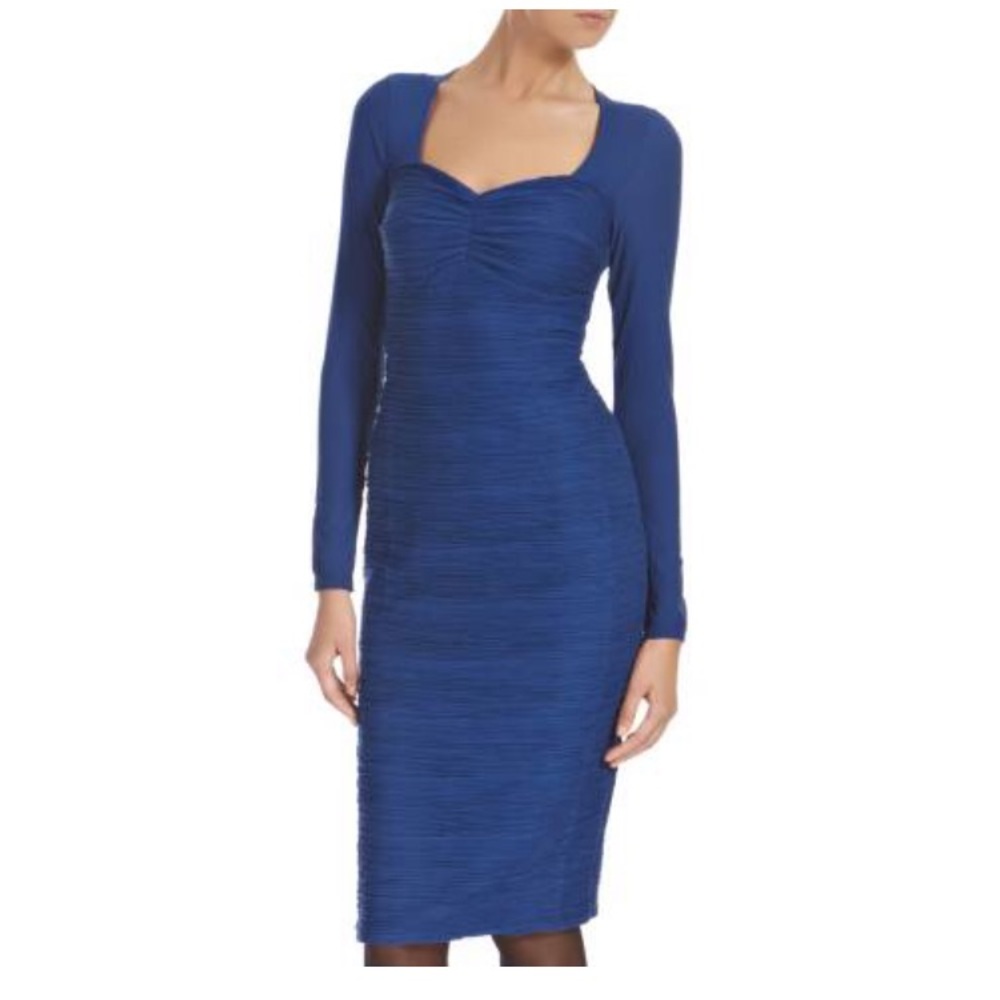 WOLFORD electric blue stretch Dafina Dress